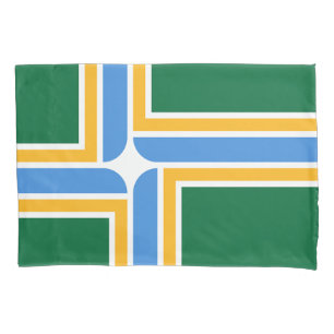 Housse D'oreillers Patriotique simple Pillowcase avec drapeau Portlan