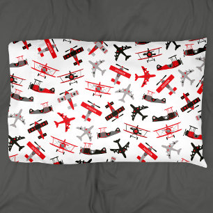 Housse D'oreillers Pattern Red and Black WWII
