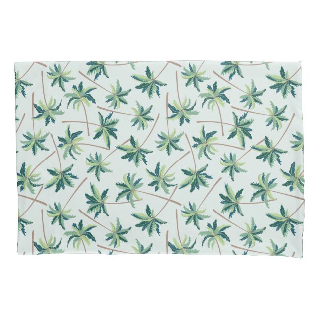 Housse D'oreillers Paume australienne tropicale de vulpin (devant-gauche)