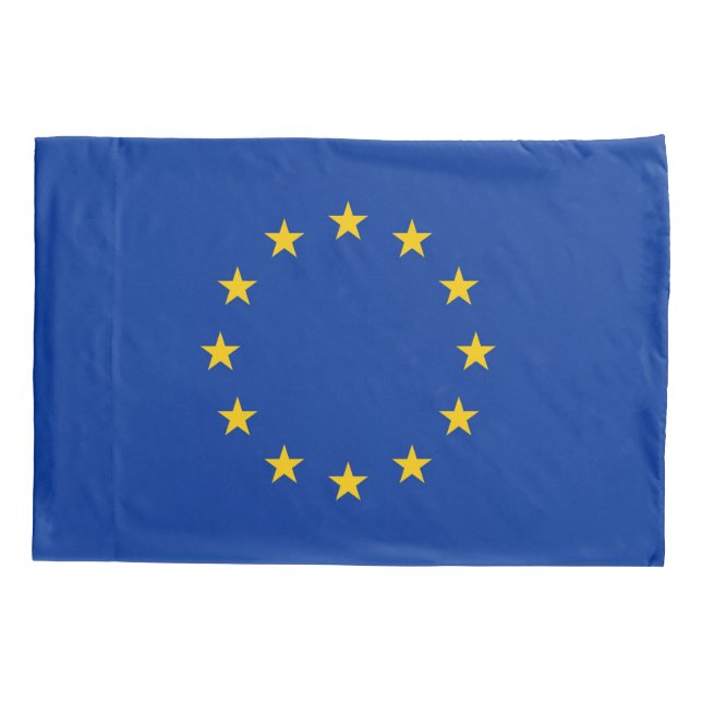 Housse D'oreillers Pavillon de l'Union européenne (Dos)