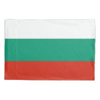 Pavillon Patriotique Simple Pillowcase de Bulgarie