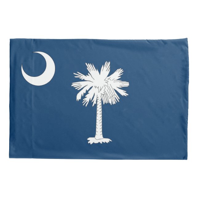 Housse D'oreillers Pavillon Patriotique Simple Pillowcase de Caroline (Dos)