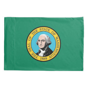 Housse D'oreillers Pavillon Patriotique Single Pillowcase de Washingt