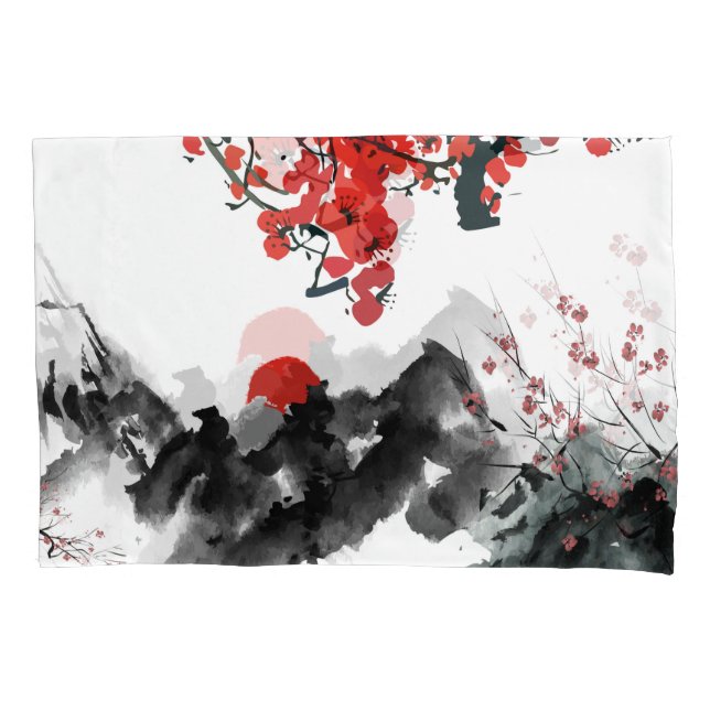 Housse D'oreillers Paysage japonais Pilote (devant)