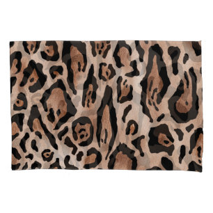 Housse D'oreillers Peau léopard : motif sans soudure.