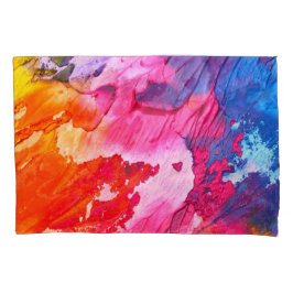 Housse D'oreillers Peinture Abstraite moderne colorée