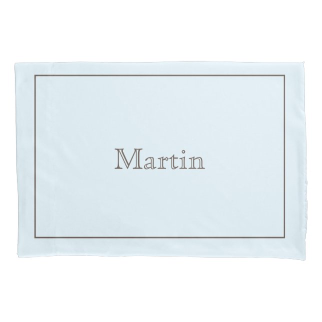 Housse D'oreillers Personalized pillow case (devant)