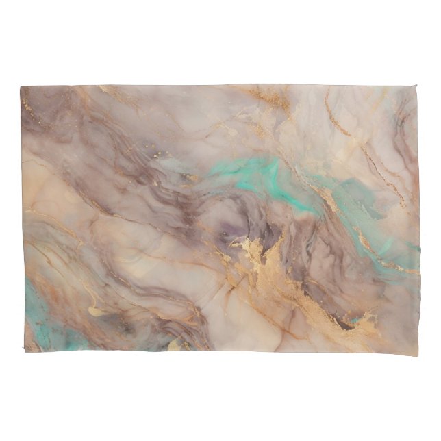 Housse D'oreillers Pétale d'or (devant)