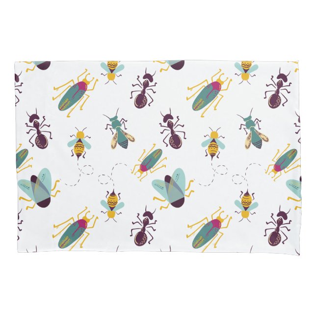 Housse D'oreillers petit insecte insectes insecte couverture coussin  (devant)