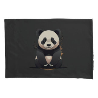 Housse D'oreillers Pillowcase Panda Love