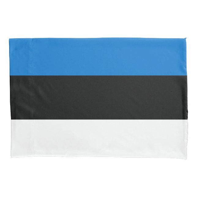 Housse D'oreillers Pillowcase Patriotique simple avec drapeau d'Eston (devant)