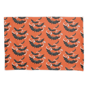 Housse D'oreillers Pilote de chauve-souris Halloween