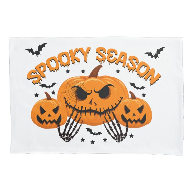 Housse D'oreillers Pilote Halloween (devant)