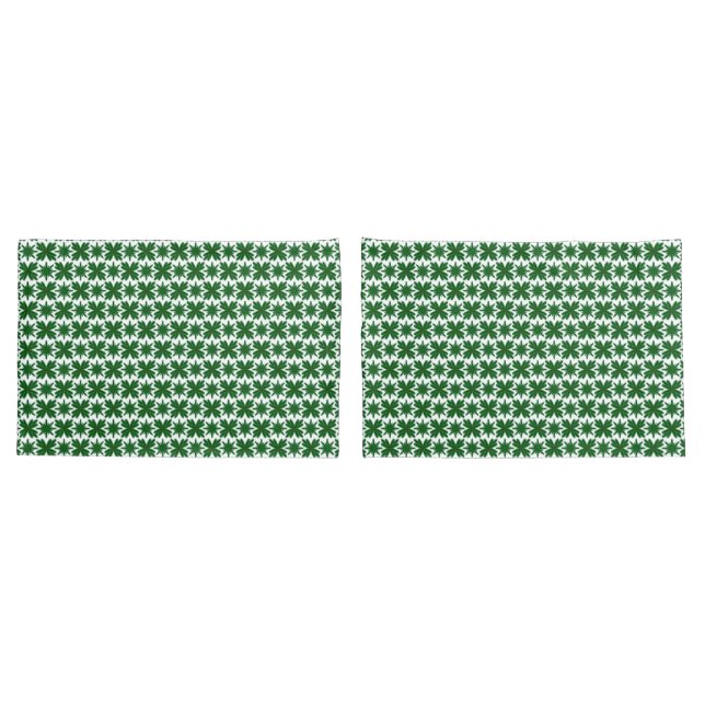 Housse D'oreillers Pine Snowflakes Pillowcases (2 tailles) (Dos-Set)