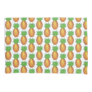 Housse D'oreillers Plage d'ananas tropicale Hawaiian Island Imprimer
