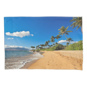Housse D'oreillers Plages tropicales Wailea, Maui, Hawaii