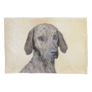 Housse D'oreillers Plott Peinture - Cute Original Chien Art