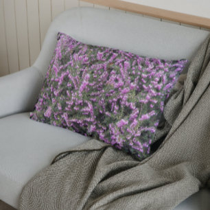Housse D'oreillers Plutôt Violet Cuir Floral