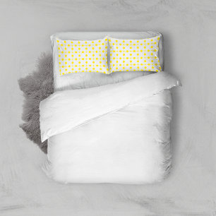 Housse D'oreillers Points jaunes, Motif à pois, Pois, Pointillé