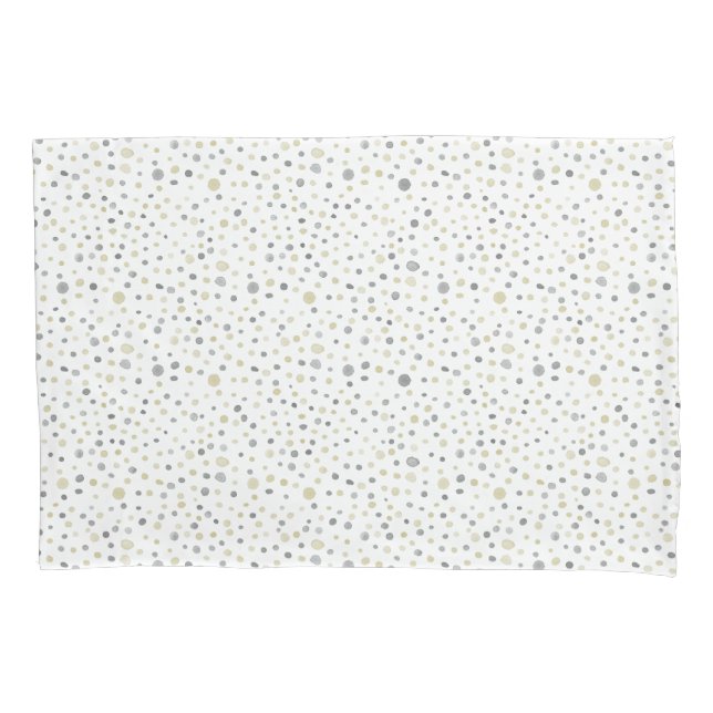 Housse D'oreillers Pois d'aquarelle Lottie Confetti (devant)