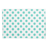 Pois turquoise