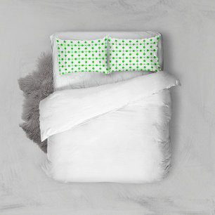 Housse D'oreillers Pois verts, Motif à points Polka, points, pointill