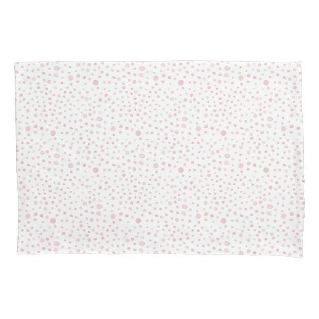 Housse D'oreillers Porte d'aquarelle Confetti rose (devant)