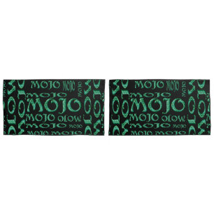 Housse D'oreillers Porte-oreillers mojo king noir
