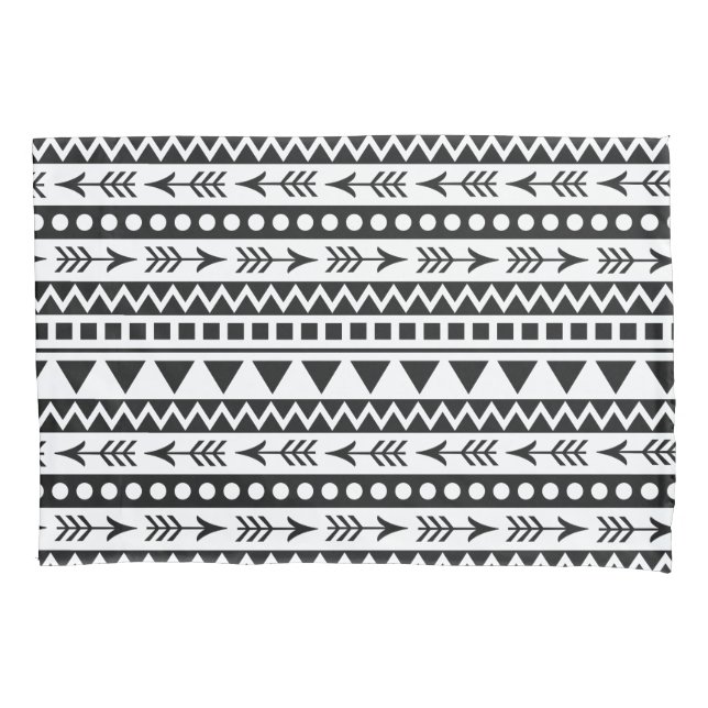 Housse D'oreillers Porte-oreillers Motif Aztec (devant)