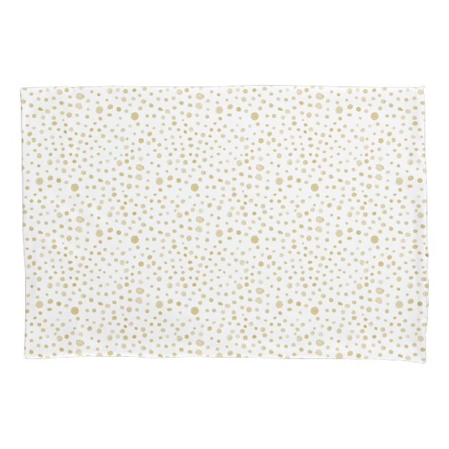 Housse D'oreillers Portes d'aquarelle safran Confetti (devant)