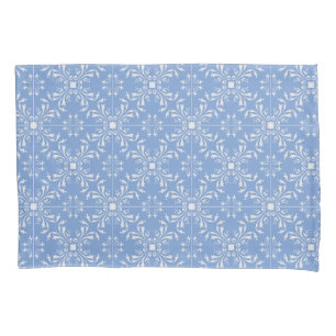 Housse D'oreillers Portugais Méditerranée motif mignon bleu rétro