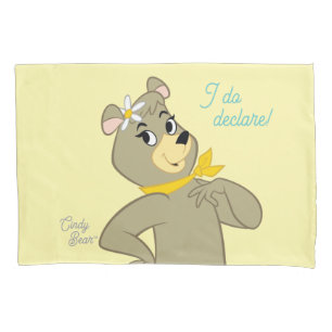 Housse D'oreillers Pose Joueuse de Cindy Bear