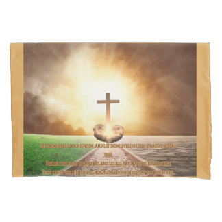 Housse D'oreillers Proverbes 4:25-27 Cosy Bible Verse