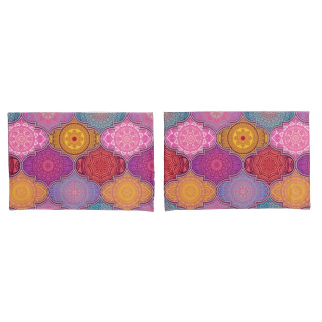 Housse D'oreillers Quatrefoil (devant-Set)