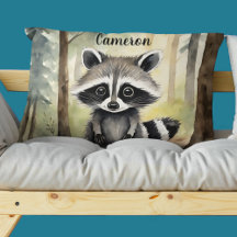 Raccoon bois personnalisé