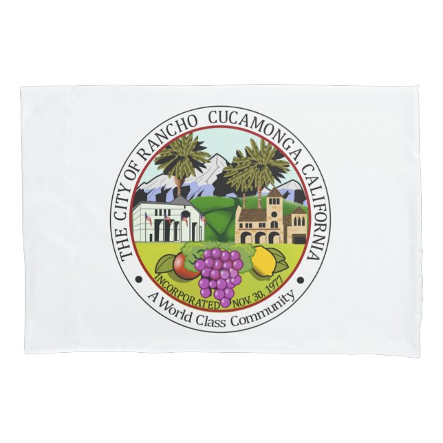 Housse D'oreillers Rancho Cucamonga (Californie) (devant-gauche)