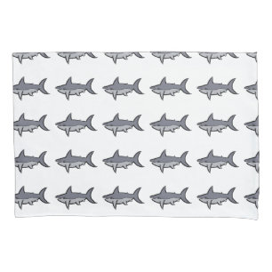 Housse D'oreillers Requins