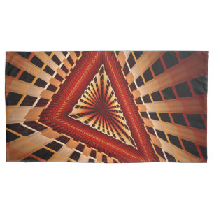 Housse D'oreillers Réseau d'Imaginaires 3D Conception graphique fract