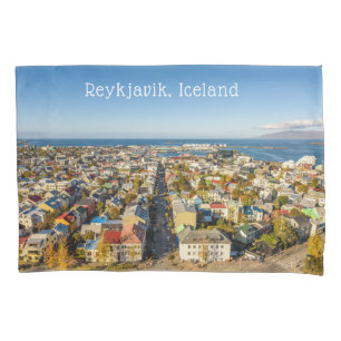 Housse D'oreillers Reykjavik Islande