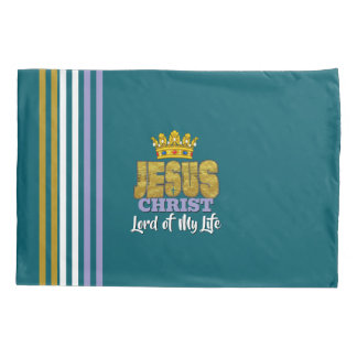 Housse D'oreillers Roi Jésus Seigneur De Ma Vie Chrétienne