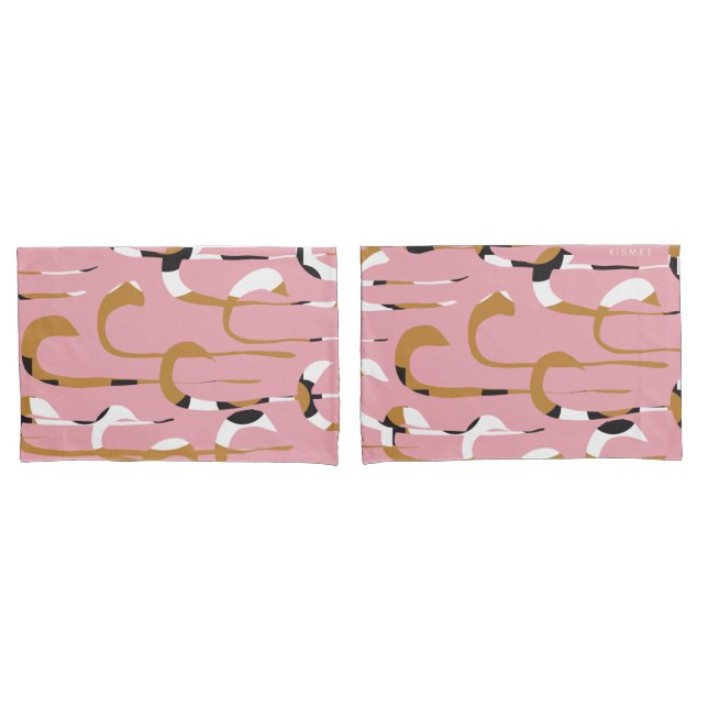 Housse D'oreillers rose chic (devant-Set)