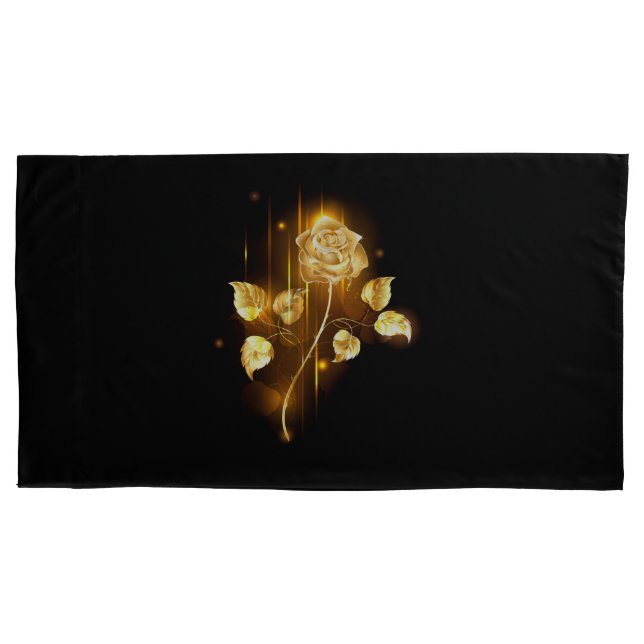Housse D'oreillers Rose d'or ( rose d'or ) (devant)