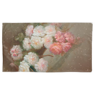 Housse D'oreillers ROSE - paire Coque Coussin