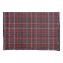 Rouge foncé et bleu marine Rustique Plaid