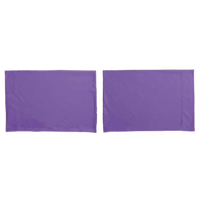 Housse D'oreillers Royal Purple (devant-Set)