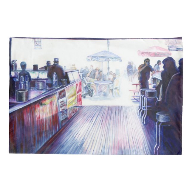 Housse D'oreillers Ruby's, Coney Island, New York (Dos)