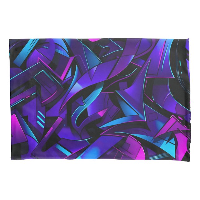 Housse D'oreillers Rue Graffiti Abstraite (devant)
