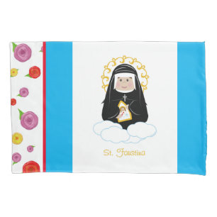 Housse D'oreillers Saint Faustina