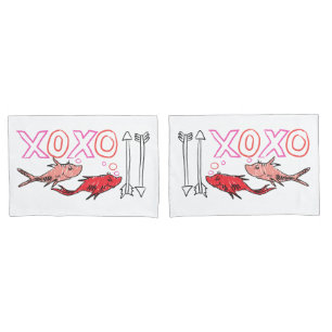 Housse D'oreillers Saint-Valentin de Dr. Seuss   Conception XOXO