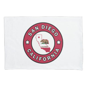 Housse D'oreillers San Diego Californie
